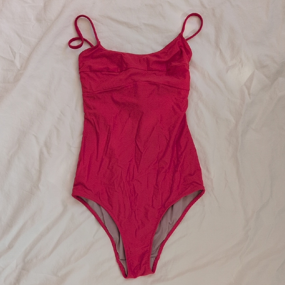 Seea Vibrant Red One Piece Swimsuit